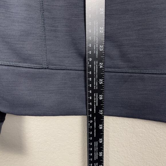 Lululemon Full Zip Revolution Bomber Jacket Gray Size Large Athleisure Sporty - Picture 10 of 11